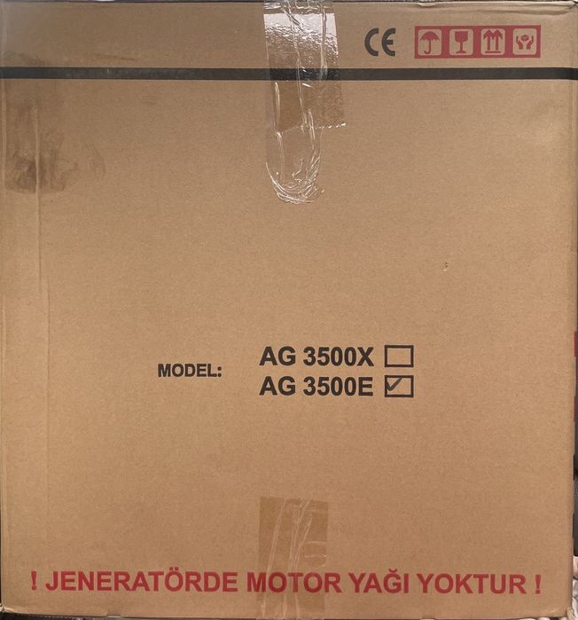 Бензиновый генератор 3кВт Trio Pro3 AG3500E