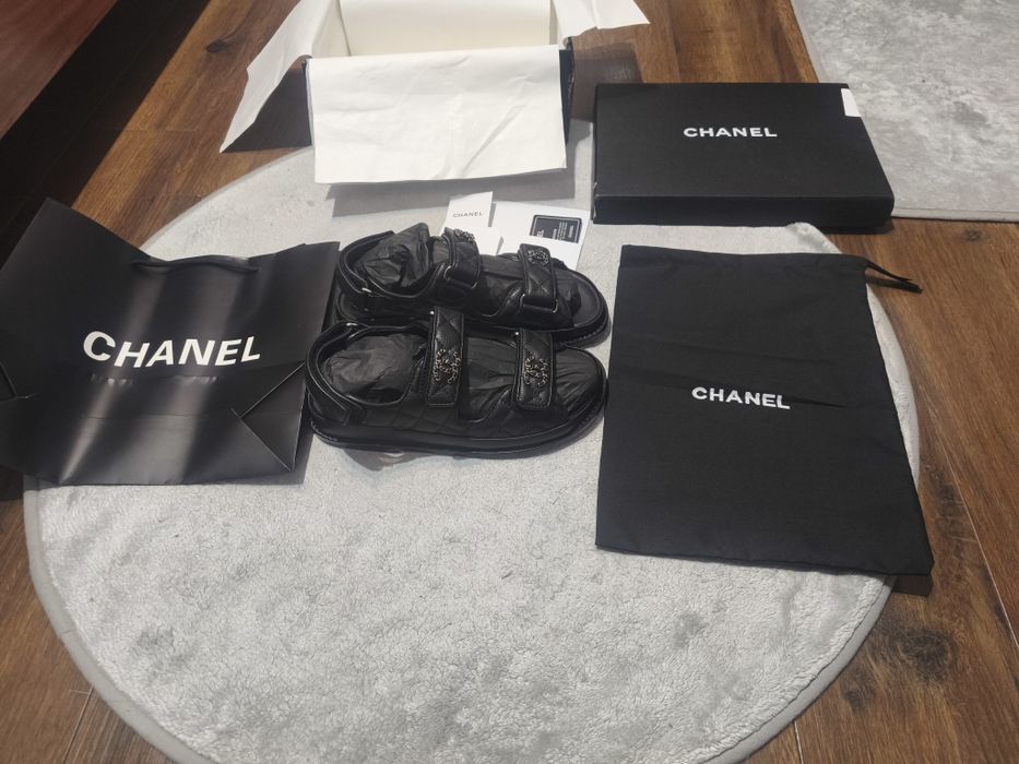 Damskie sandały Chanel roz 38