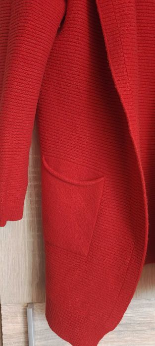 Kardigan czerwony
