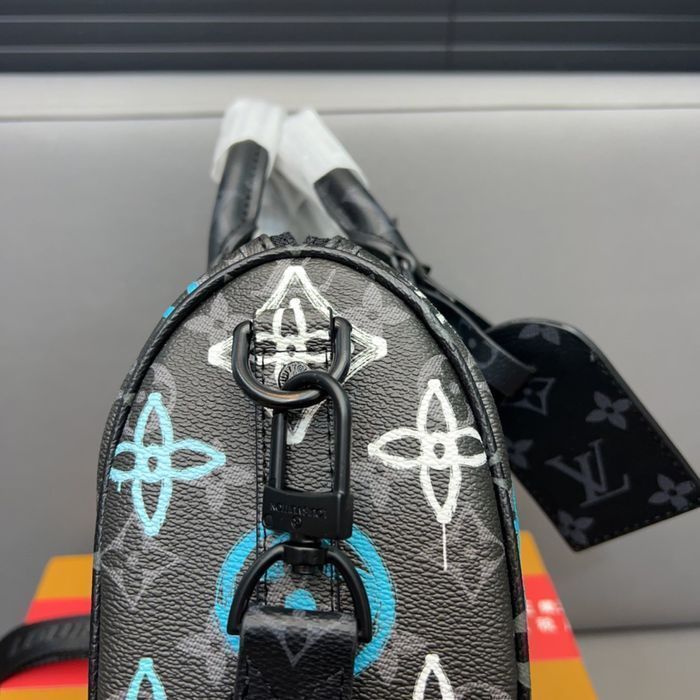 LOUIS VUITTON Keepal мужская сумка женская унисекс кожаная