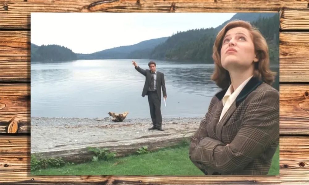Nowy obraz na płótnie Archiwum X X Files Mulder i Scully