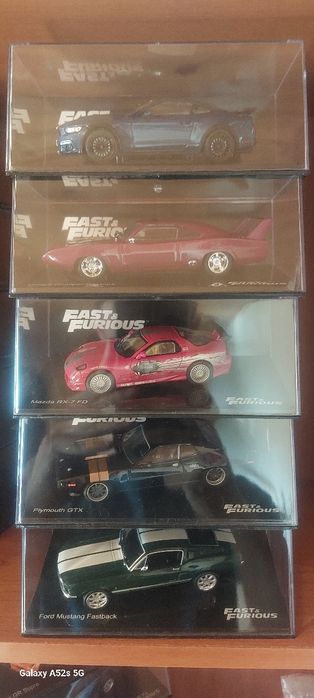 Carros velocidade furiosa 1:43