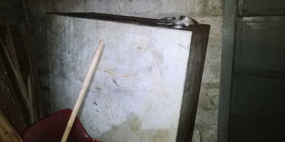 Бак алюминиевый 1,2 Х 1,2 Х 0,6 м, 09 куб м. В Харькове.