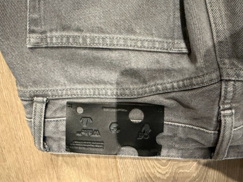 Джинсы off white (штани, heron preston, levis, stone island)
