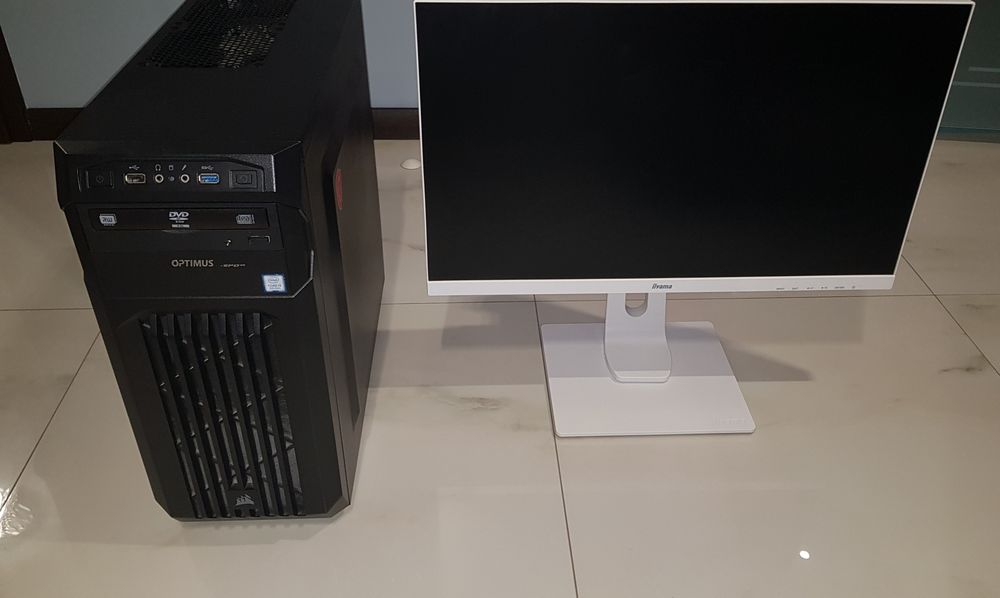 Komputer + monitor 24"