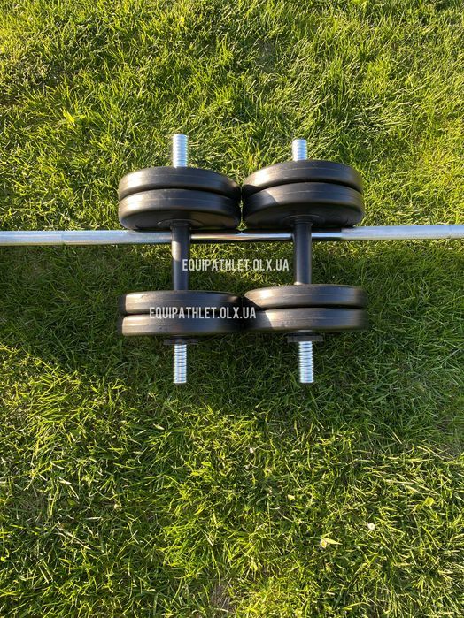 Диски Композитні 30 мм 51 мм бліни для штанги гантель