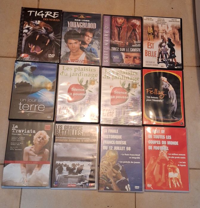 Lote de filmes DVDs