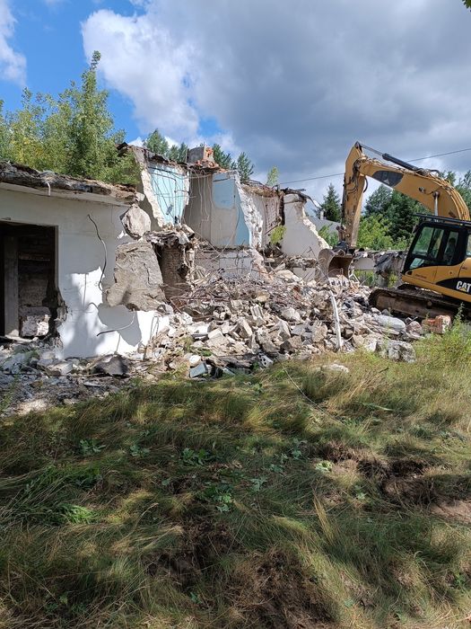 Rozbiórki - Wyburzenia Koparki  Utwardzanie Terenu Wywrotki Radom i Ok