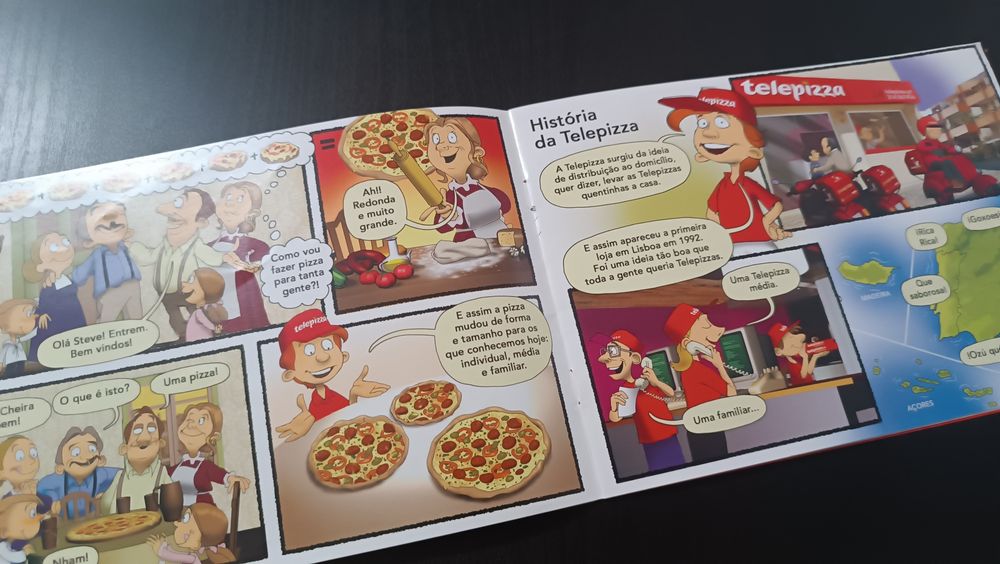 História da Pizza. Telepizza. O segredo está na Massa