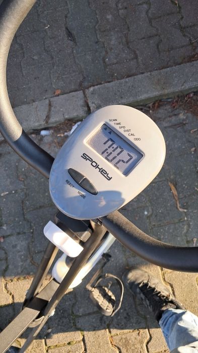 Rower treningowy stacjonarny składany rehabilitacjny