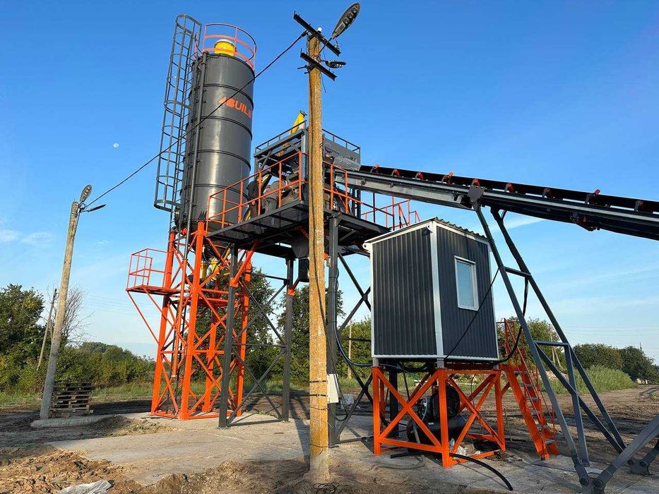 Мобильные БСУ (дозаторы инертных) бункера, мини бетонные заводы