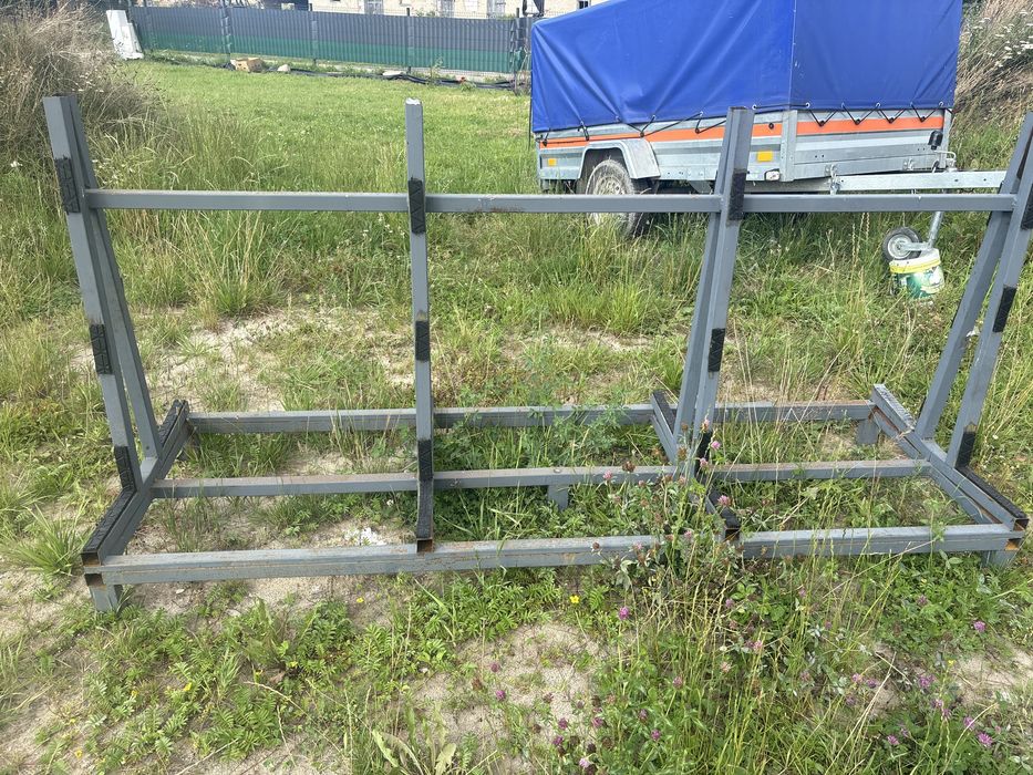 Stojak do przewozu szkła