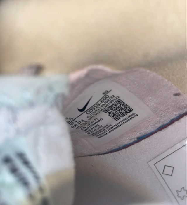 Ténis Air Force 1 Shadow Pastel tam 37,5