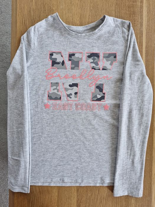 Bluzka dziewczęca z długim rękawem  r. 146, Primark