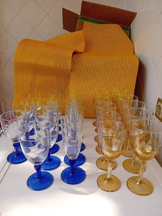 Copos e taças vintage