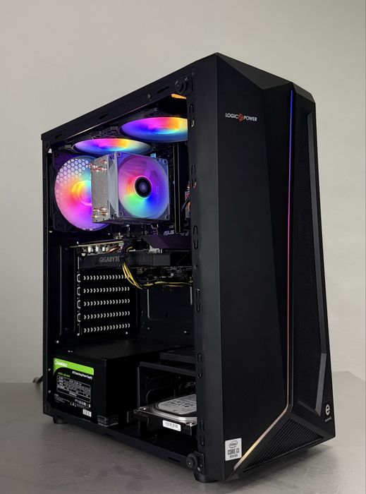 Ігровий ПК!! GTX 1660 SUPER, i3 10100f, ОЗУ 16 GB, SSD, HDD