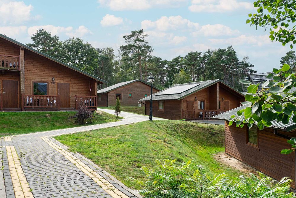 Domki całoroczne 100 m od plaży!!domek, sauna, plac zabaw, jacuzzi