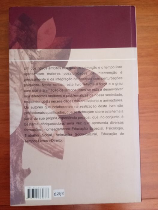 Integração de pessoas com pessoas livro de atividades