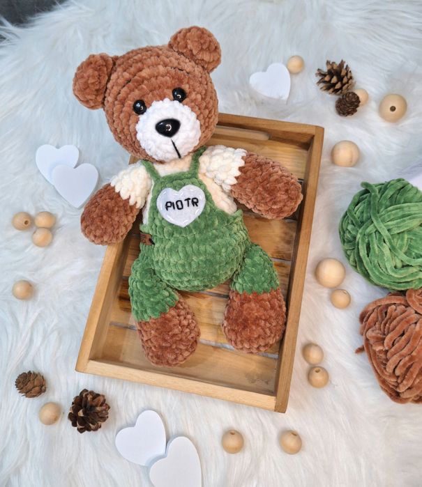 Miś na szydełku HANDMADE