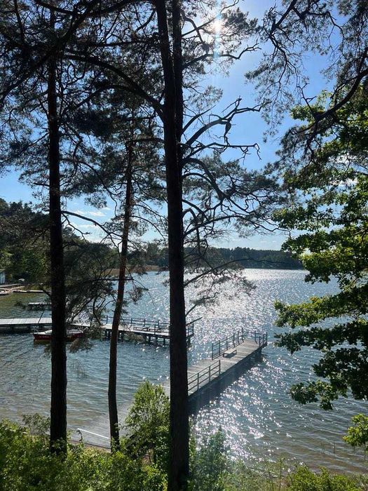 Domek nad jeziorem - Rajgród 10m od jeziora 2 plaże