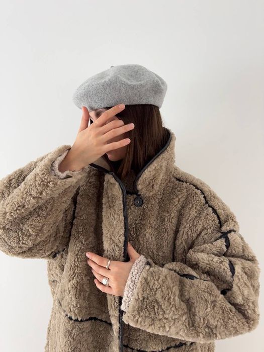 сірий берет Monki