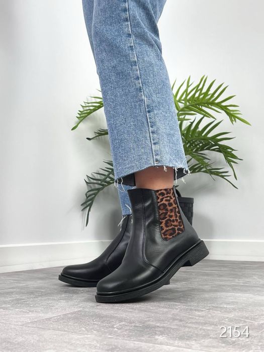 Ботинки натуральная кожа деми