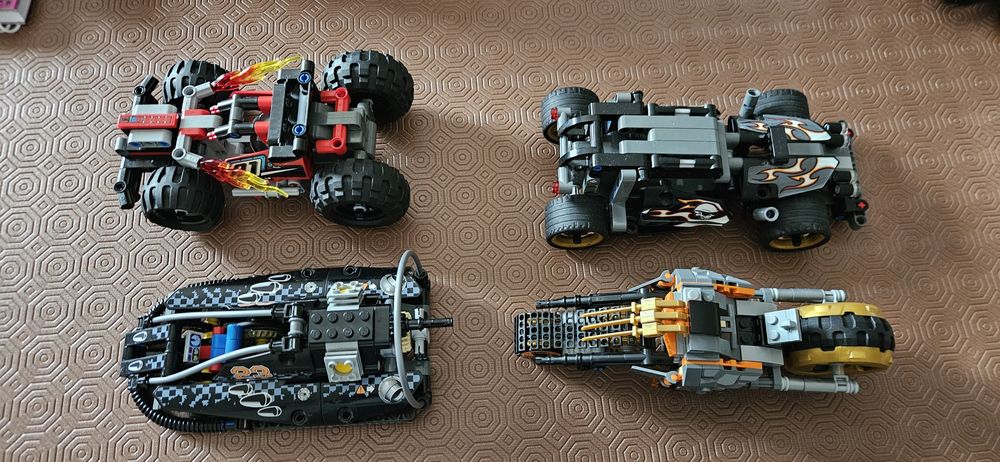 Conjunto 4 Lego Technic e Bionic476547449787535362