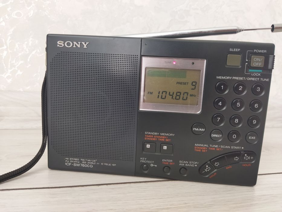 Радіоприймач sony  isf sw7600g