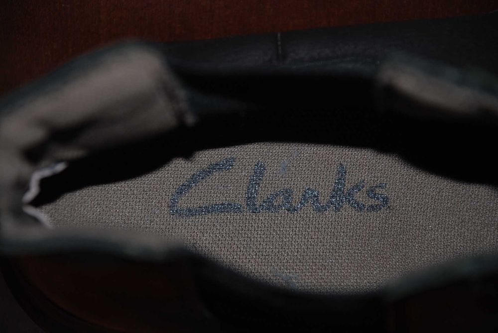 Bardzo wygodne i lekkie sztyblety Clarks, r. 42