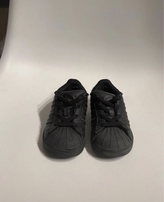 Czarne buty adidas superstar rozmiar 25 dziecięce