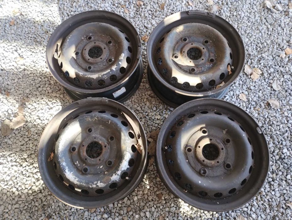 4x Oryginalne Felgi Stalowe R15 Ford Transit Custom 5x160 Okazja