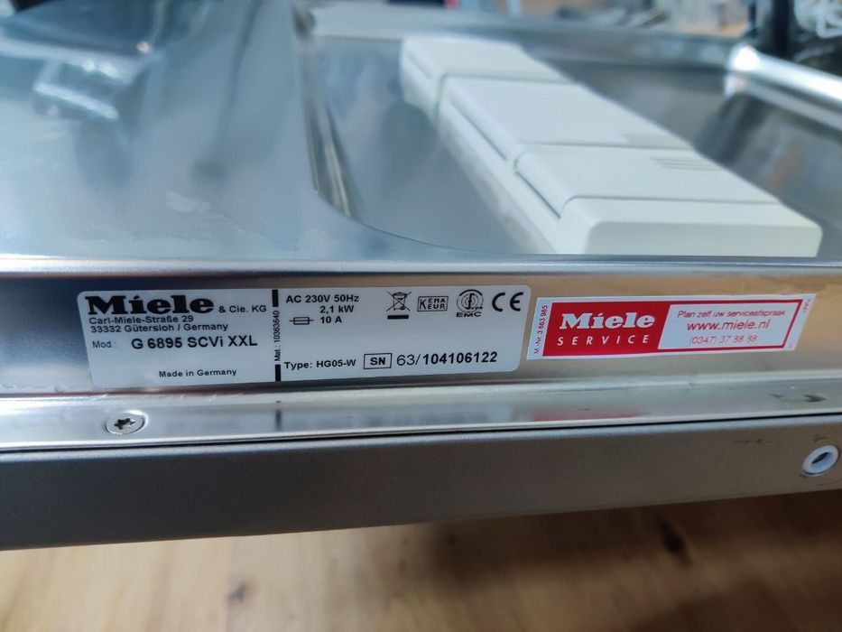 ТОП! Вбудована посудомийка Miele™ G6895 SCVi XXL. Тук-тук відкриття.