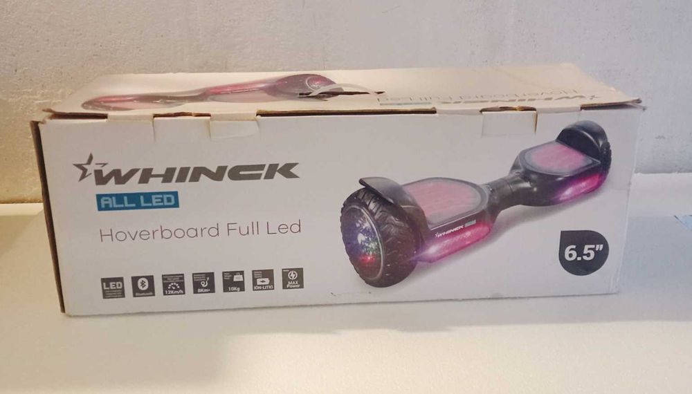 Hoverboard WHINCK Full Led 6.5" (Pouco Uso)