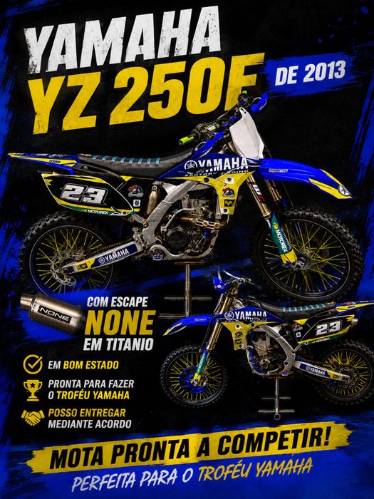 Yamaha yz f 250 2013