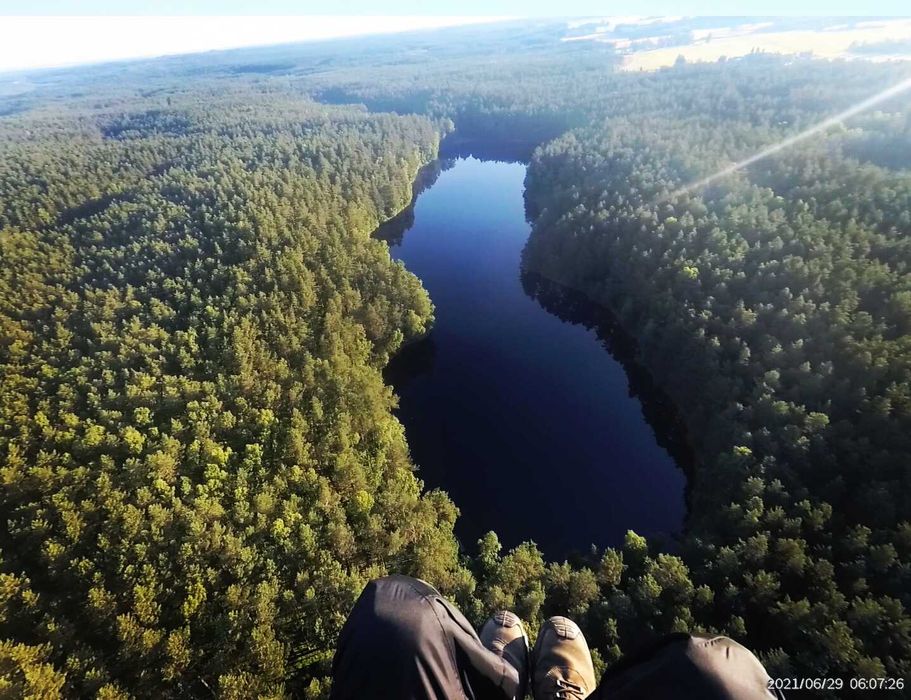 Domki na Kaszubach nad jeziorem Sosnowy Zakątek