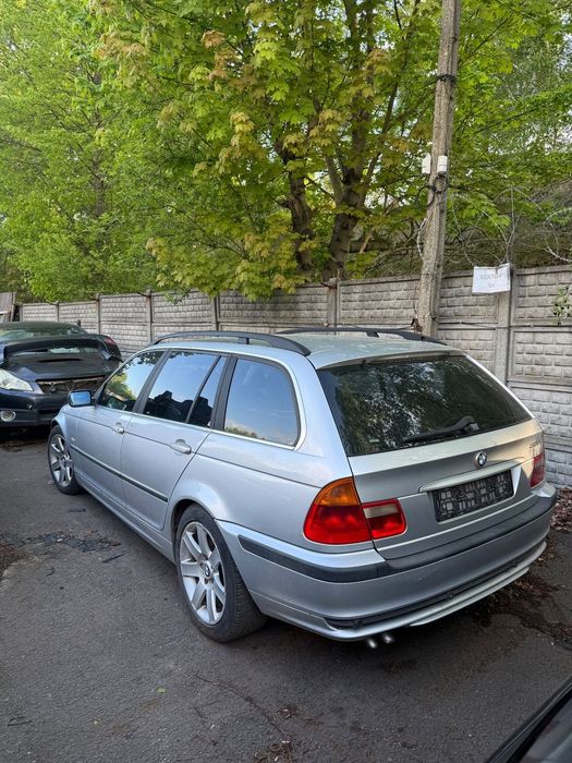 BMW E46 3.0 diesel Touring Titansilber na części