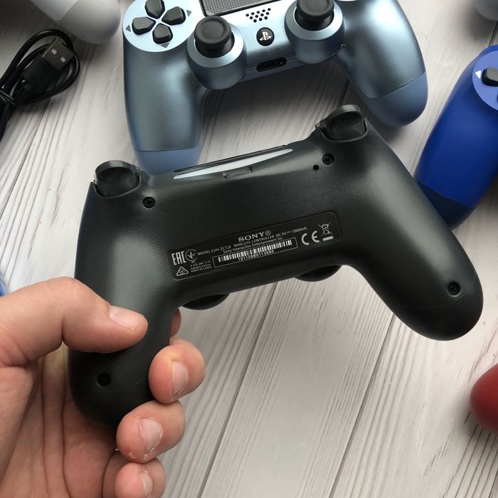 Джойстик для ps 4 черный, гейпад dualshock