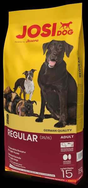 JosiDog regular 15 кг Йозера сухой корм для собак