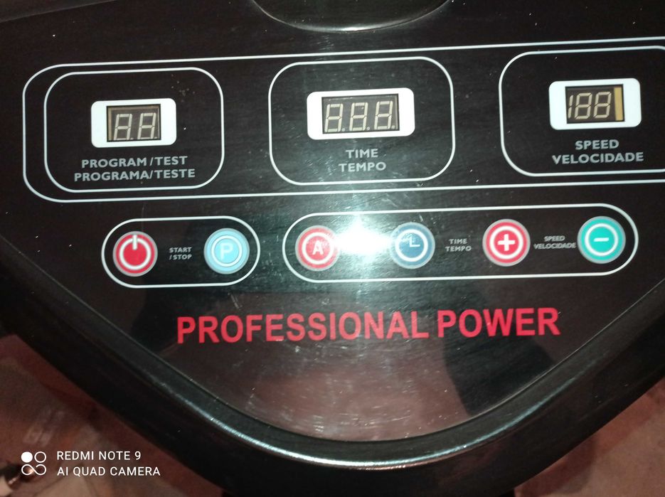 Vibradora para fitness