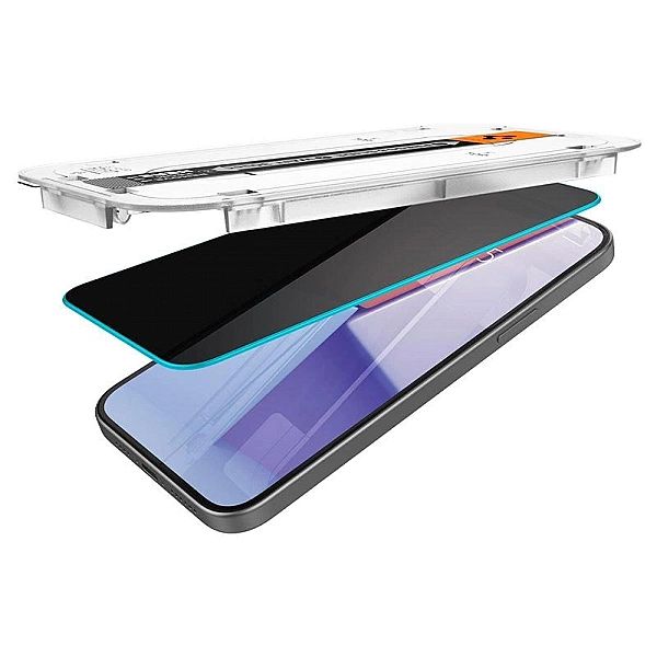 Szkło Hartowane Spigen Glas.tr ”Ez Fit” 2-Pack Iphone 15 Privacy
