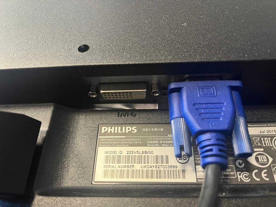 Monitor Philips 223V5LSB/00 , Przekątna 21,5' - cena 79 zł !!!