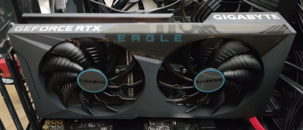 GeForce RTX 3060 Ti Eagle OC 8GB RGB LHR - stan idealny WROCŁAW
