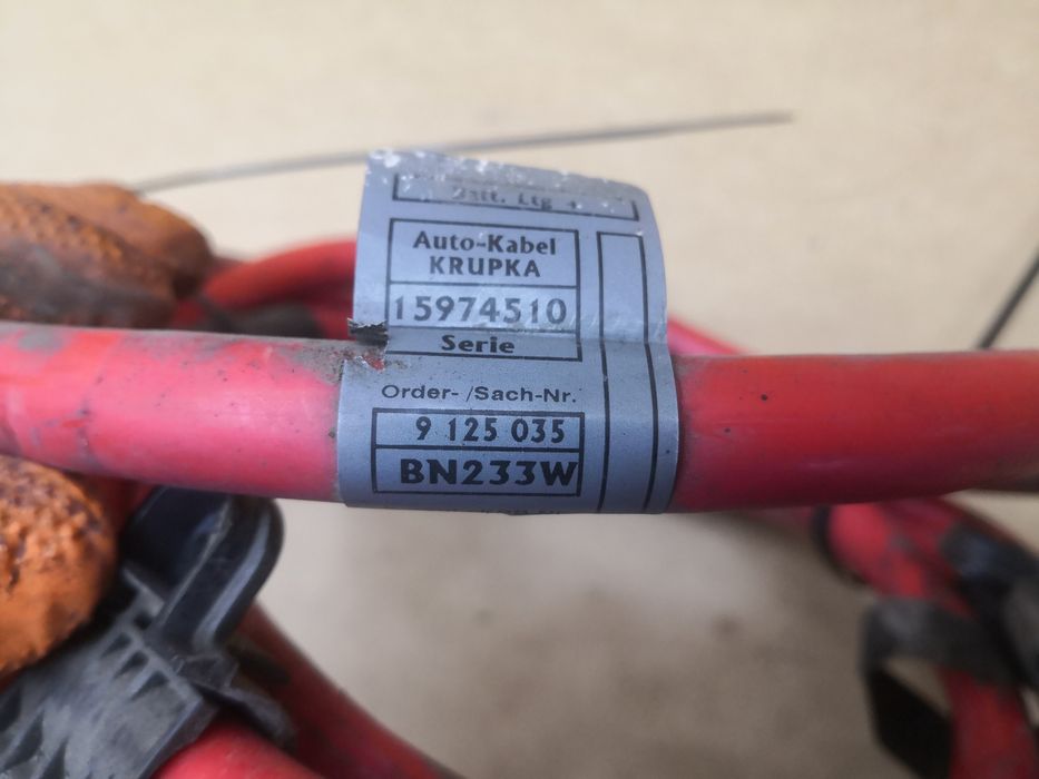 Przewód kabel plusowy BMW e90 e91 e92