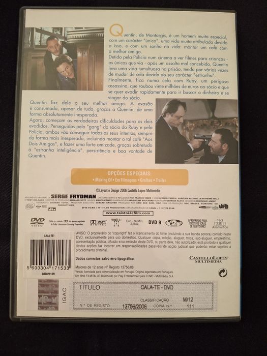 DVD Cala-te. Um filme de Francis Veber.