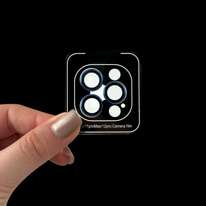Защитное стекло на камеру 3D линзы на iPhone 16 Pro Max лінзи