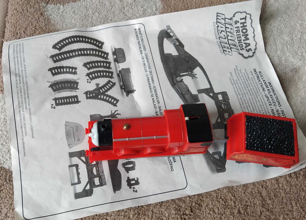 Tomek i przyjaciele zestaw straszna przygoda Track Master