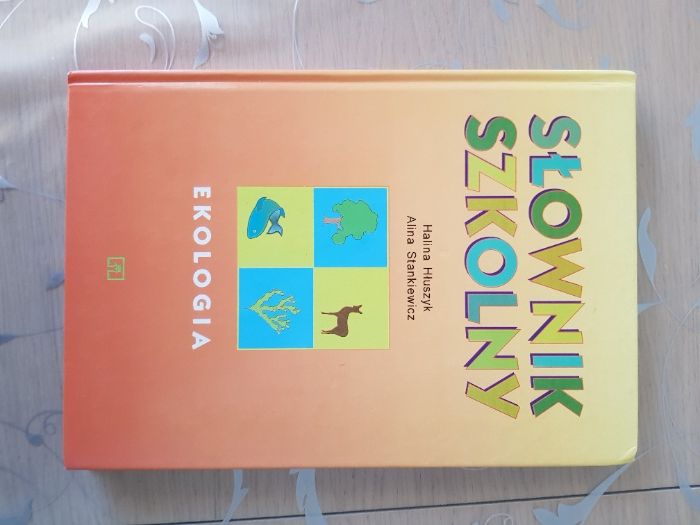 ekologia slownik szkolny Halina Hłuszyk Alina Stankiewicz
