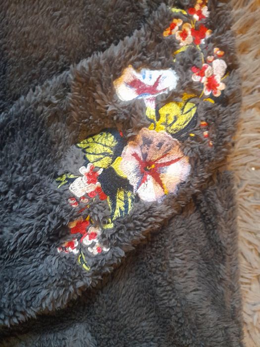 Ciepła gruba bluza miś roz s ale to xl /xxl