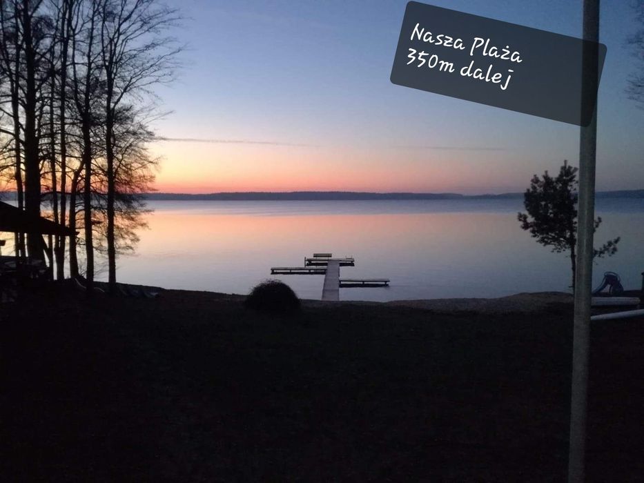 Wolny Świeta Majówka Jezioro  Kominek Bania z jacuzzi Sauna 3 sypialni