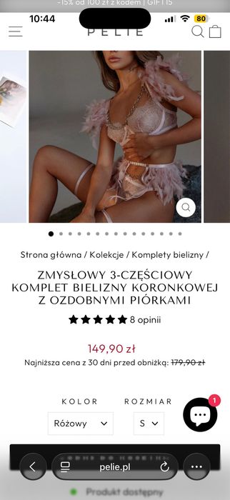 Zestaw bielizny erotycznej seksownej bielizna nocna